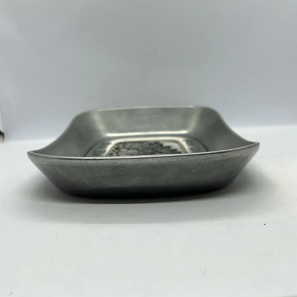Wilton Armetale Pewter Give Us This Day Our Daily Bread Tray USA 10.75” NWT - Picture 7 of 9